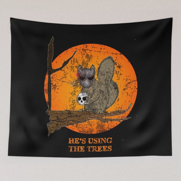 Item preview, Sci-Fi Squirrel (distressed) designed and sold by Luke Tomlinson Artwork.