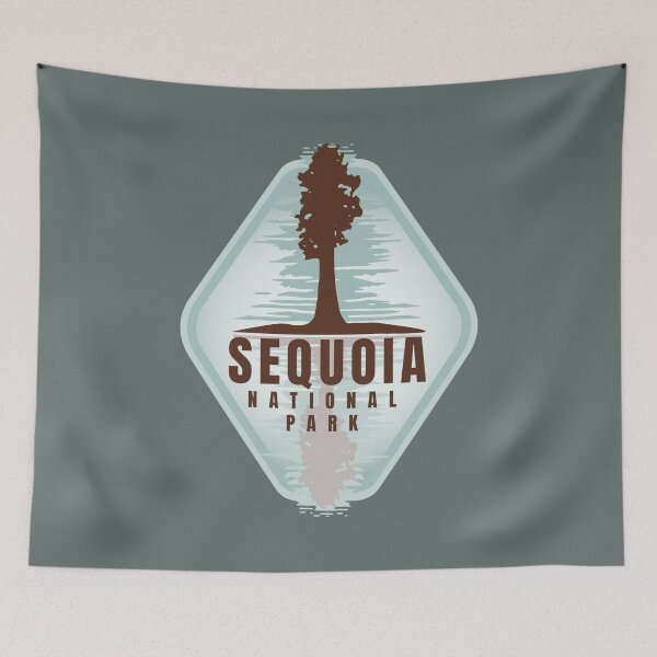 Item preview, Sequoia National Park Logo designed and sold by spatiumnatura.