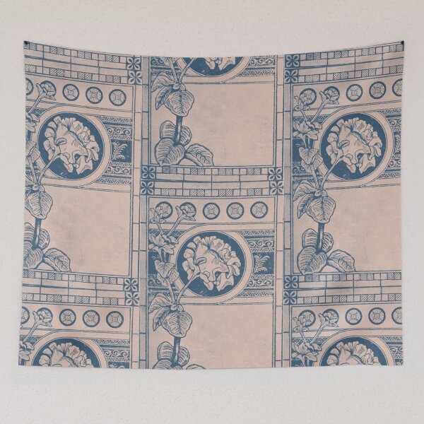 Item preview, Vintage Flower Tile  designed and sold by lollylocket.