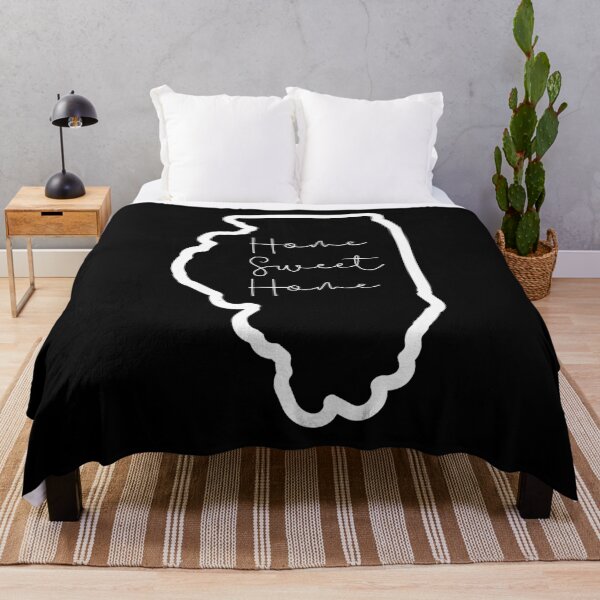 Item preview, State of Illinois IL Home Sweet Home Outline designed and sold by Hpabedi.
