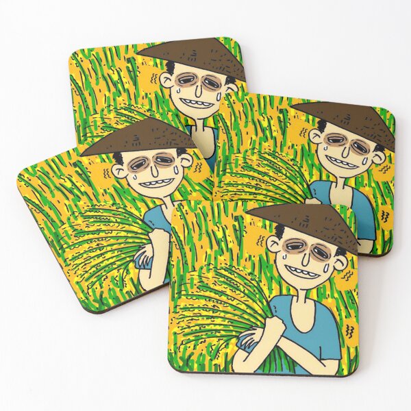Item preview, Rice field man designed and sold by Dwisaputra052.