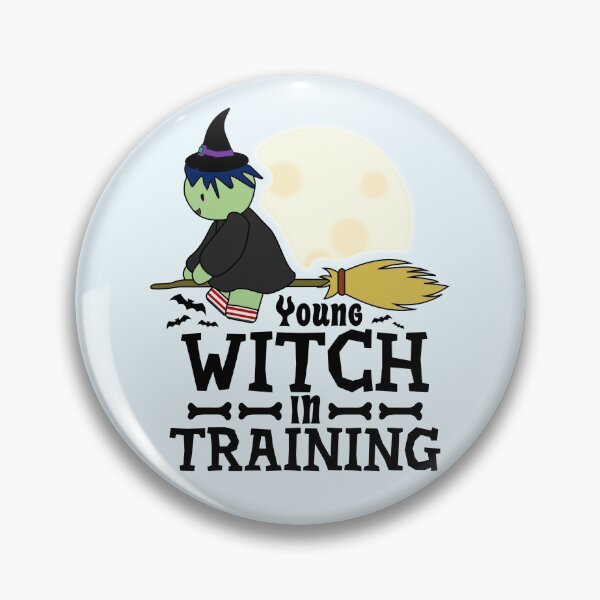 Item preview, Joven bruja en entrenamiento | Brujas de Halloween (luz) designed and sold by the-krisney-way.
