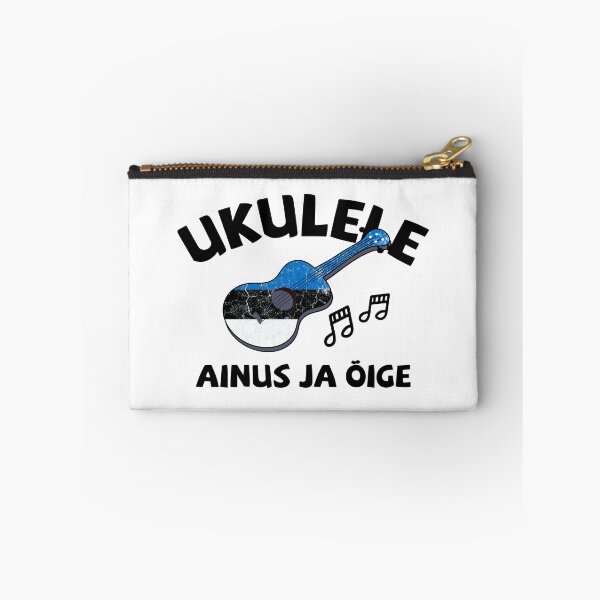 Aperçu de l'œuvre Ainus ja õige, ukulélé avec le drapeau de l'Estonie créée et vendue par DeliriousSteve.