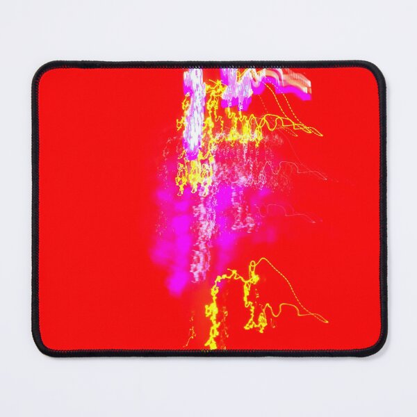 Item preview, The multicolored light flash on the red background designed and sold by IraNiva.