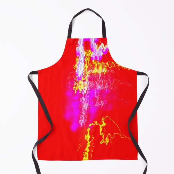 Item preview, The multicolored light flash on the red background designed and sold by IraNiva.