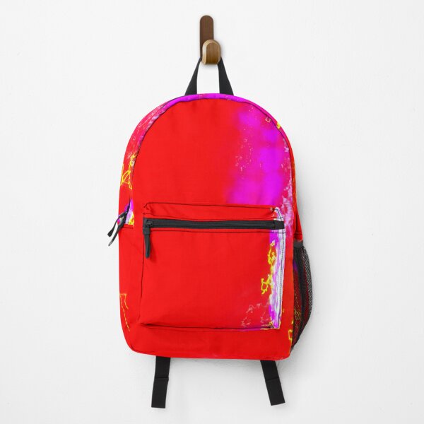 Item preview, The multicolored light flash on the red background designed and sold by IraNiva.