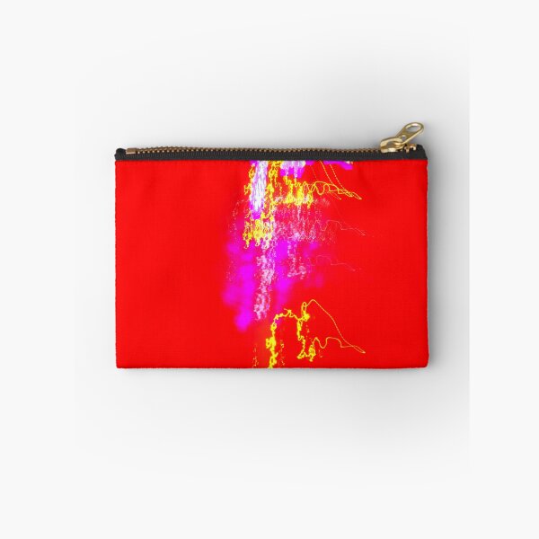 Item preview, The multicolored light flash on the red background designed and sold by IraNiva.