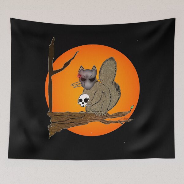 Item preview, Sci-Fi Squirrel (no text) designed and sold by Luke Tomlinson Artwork.