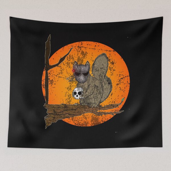 Item preview, Sci-Fi Squirrel distressed (no text) designed and sold by Luke Tomlinson Artwork.
