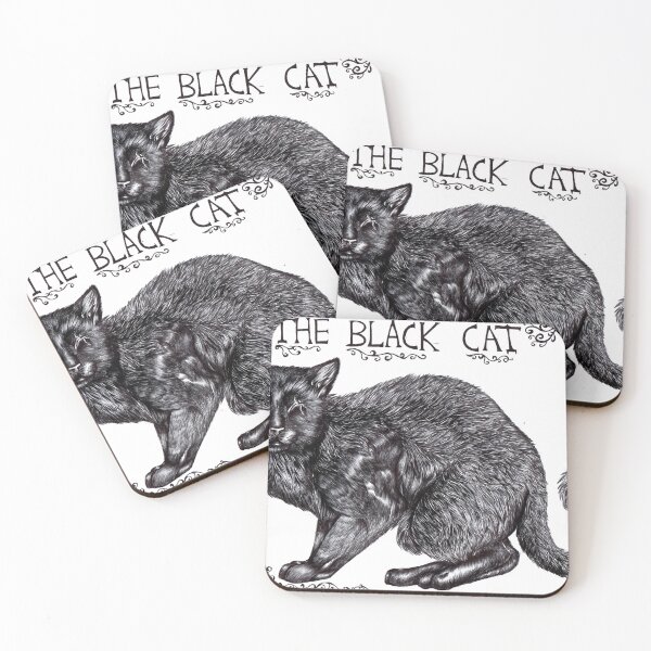 Item preview, One Eyed Black Cat designed and sold by Furiarossa.