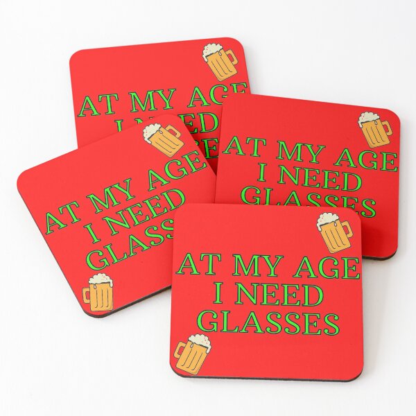 Item preview, At my age i need glasses - Beers designed and sold by nakavt.