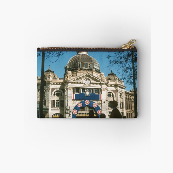 Item preview, Flinders st Station 19540500 0000 designed and sold by Fred Mitchell.