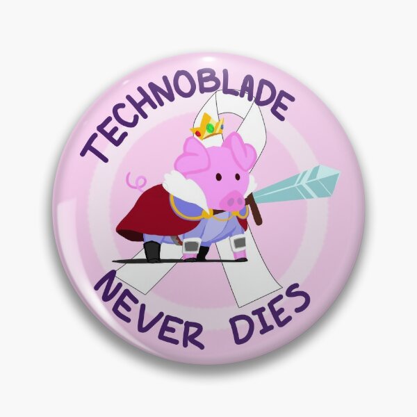 Technoblade Never Dies Pin (Antarctic Empire) Pin for Sale by