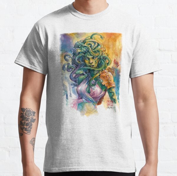 Medusa's Glare - Watercolor by Tony Moy Classic T-Shirt