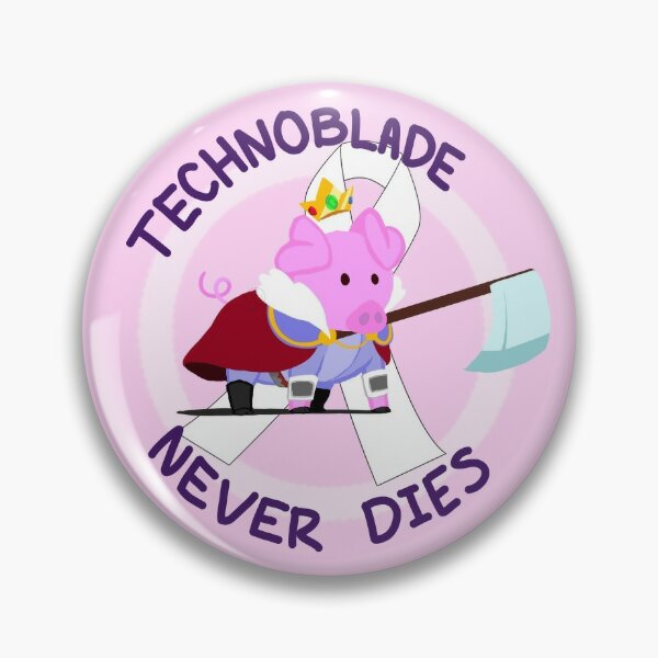 Technoblade 'Classic Pig' Enamel Pin