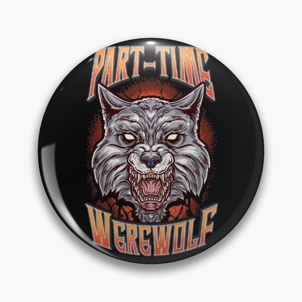Artikelvorschau, Gruseliges Teilzeit-Werwolf Halloween entworfen und verkauft von MadPanda.
