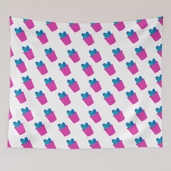 Item preview, Colourful cactus pattern  designed and sold by ArtSCPdesign.