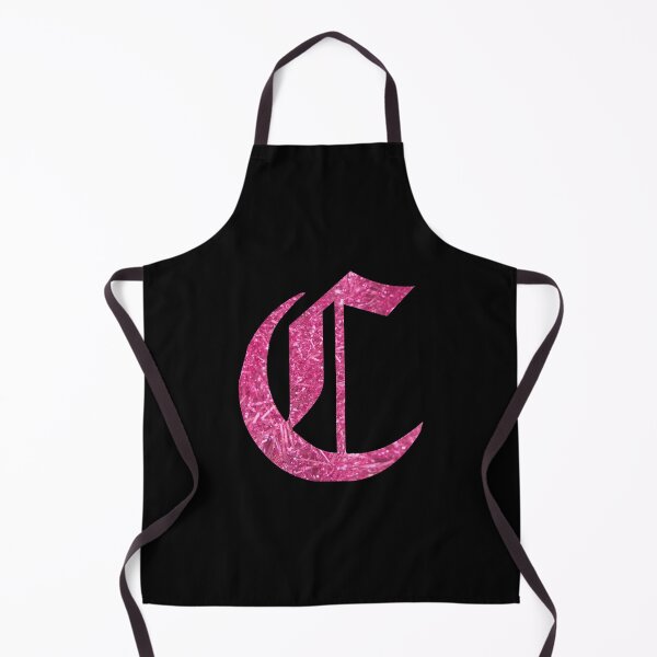 Item preview, The Letter C - Capital Pink Glitter Gothic designed and sold by TheLykosApparel.