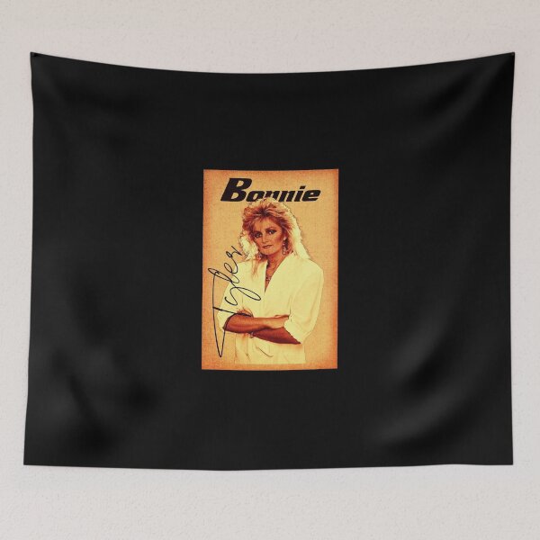 Item preview, Bonnie Tyler 80s 90s Soft Rock Retro Fashion Poster designed and sold by osedela.