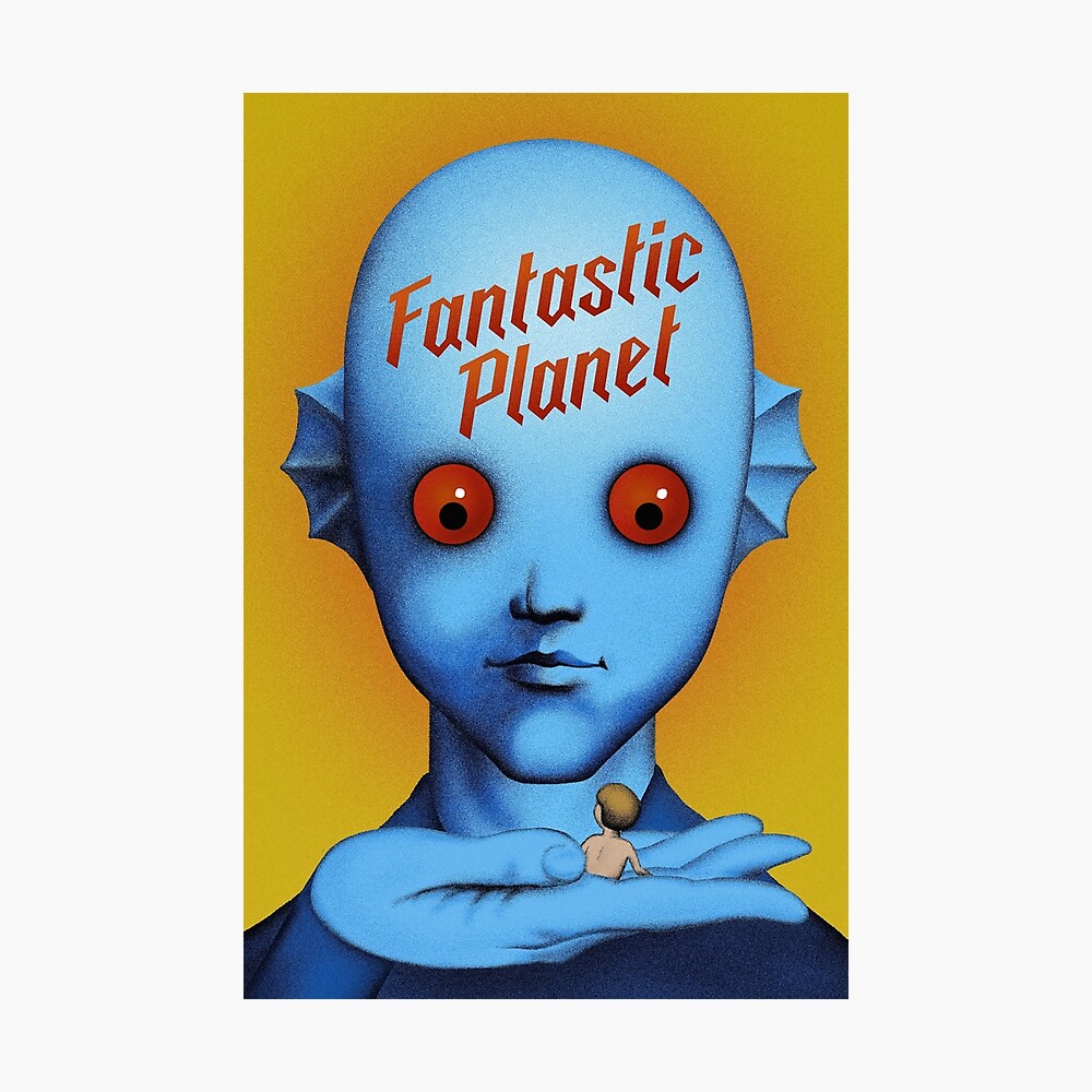 Fantastic Planet La planete sauvage Sci-Fi Classic Movie Fabric Poster B508 