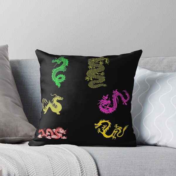 Item preview, Bright colorful Japanese dragons designed and sold by brendanre.