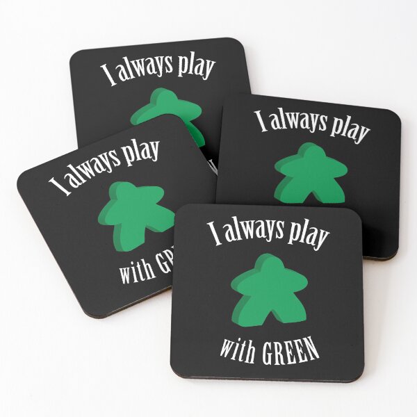 Artikelvorschau, Ich spiele immer mit Green Meeple Board Game Design entworfen und verkauft von shadowisper.