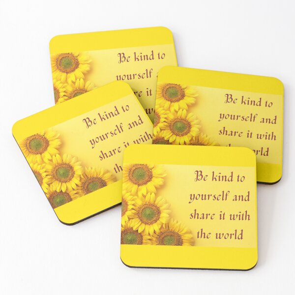 Item preview, Sunflower, Be Kind To Yourself And Share It With The World designed and sold by JoesCornerStore.