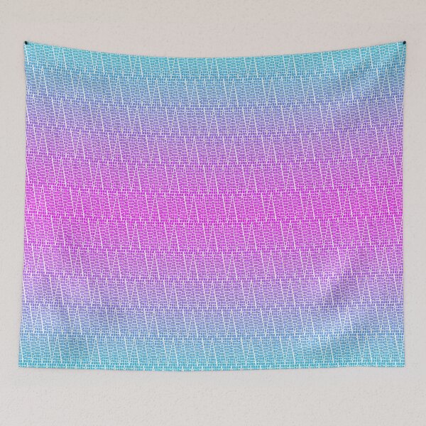 Item preview, Fancy Blues-Pinks-PurplesDices & Triangles Harmony  designed and sold by MC Art Studio.