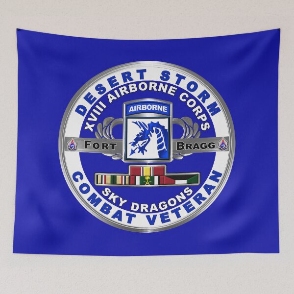 Item preview, XVIII Airborne Corps Desert Storm Veteran designed and sold by SoldierAlways.