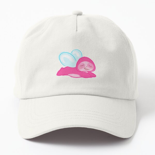 relaxing pink sloth fairy Dad Hat
