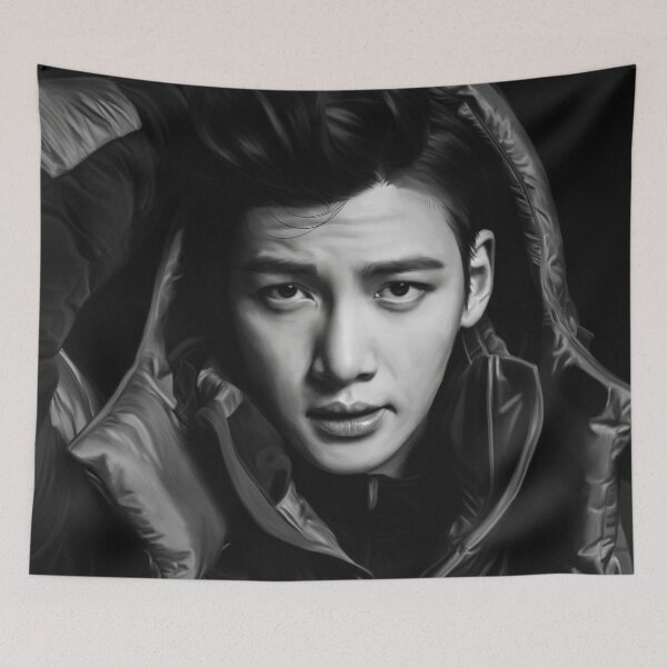 Item preview, Gorgeous black and white Ji Chang Wook designed and sold by Kryptonite-Arts.