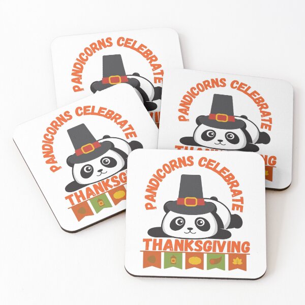 Item preview, Pandicorns Celebrate Thanksgiving designed and sold by JustaGurli.