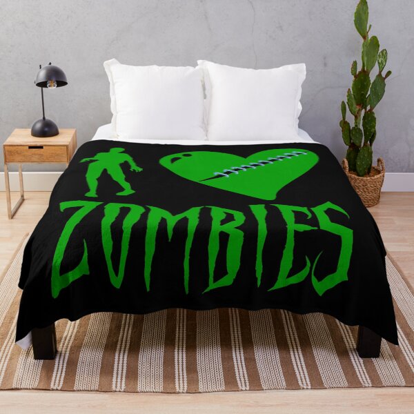Item preview, I love zombies Halloween - men/ women /kids Halloween designed and sold by Designs Of all kinds.