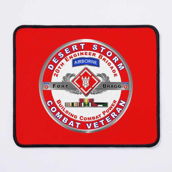 Item preview, 20th Engineer Brigade Desert Storm Veteran designed and sold by SoldierAlways.