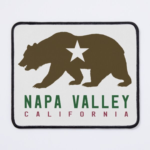 Item preview, Napa Valley Winery California Wine Lovers Flag designed and sold by Capybara Clothing.