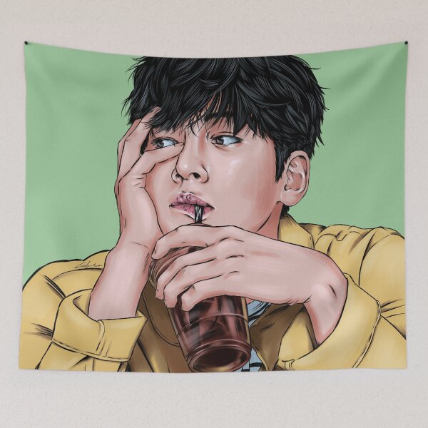 Item preview, Coffee Addict Ji Chang Wook designed and sold by Kryptonite-Arts.