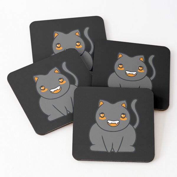 Item preview, Halloween stickers - Cute Kawaii Cat designed and sold by TheArtDesk.