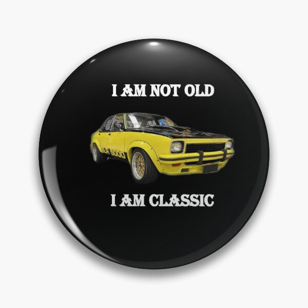 Item preview, Torana Holden I Am Not Old I am Classic Yellow designed and sold by Shololo.