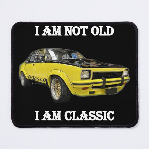 Item preview, Torana Holden I Am Not Old I am Classic Yellow designed and sold by Shololo.