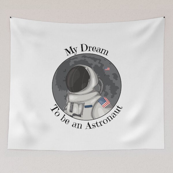 Item preview, My Dream To Be an Astronaut designed and sold by uranus-art.