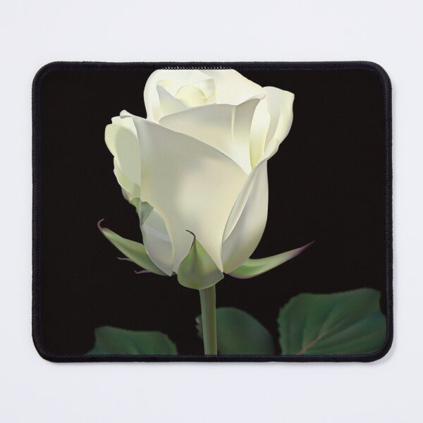 Item preview, WHITE ROSE PRINT designed and sold by lindaully.