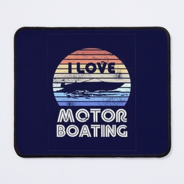 Item preview, Love Motor Boating Retro designed and sold by Animoxz3.