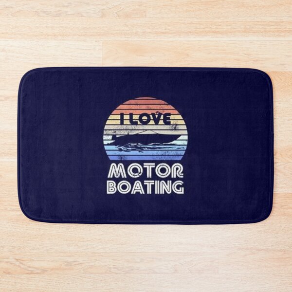 Item preview, Love Motor Boating Retro designed and sold by Animoxz3.