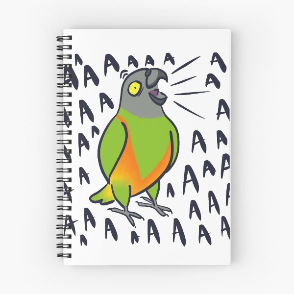 Item preview, Senegal Parrot Screaming designed and sold by shi-RLY.