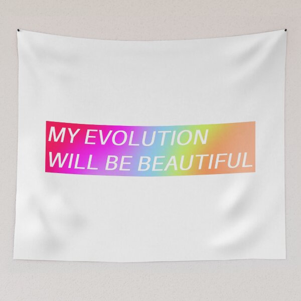 Item preview, my evolution will be beautiful designed and sold by jensdoodles.