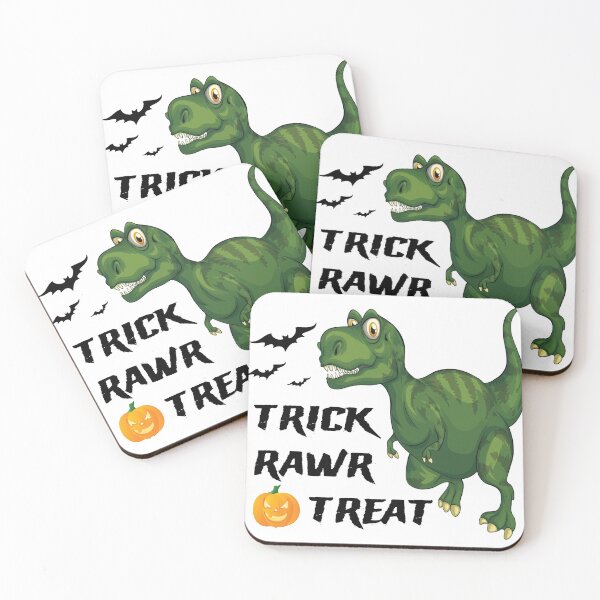 Item preview, Trick Rawr Treat Halloween T Shirt T Shirt designed and sold by omarbou.