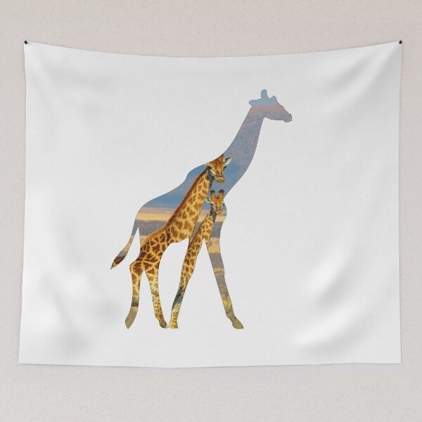 Item preview, Giraffe Silhouette design - giraffes designed and sold by Jessi-Sketches.