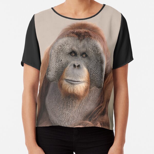 Vom Aussterben bedrohter Sumatra-Orang-Utan Chiffon Top