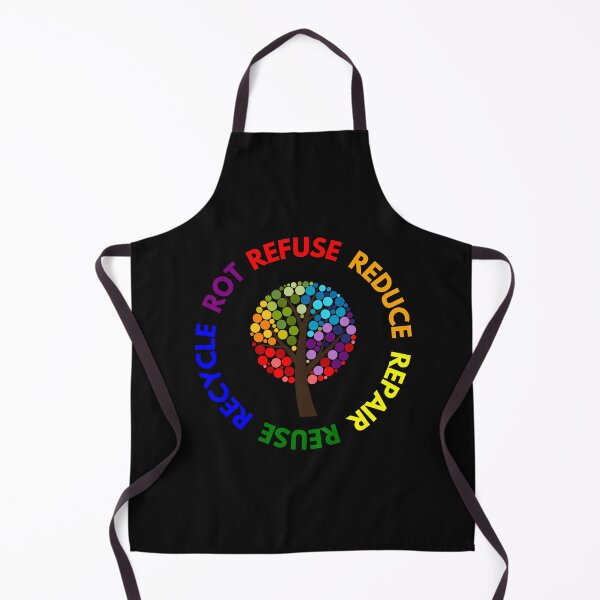 Item preview, Refuse Reduce Reuse Repair Recycle Rot - Rainbow Tree designed and sold by EspyDesignCo.