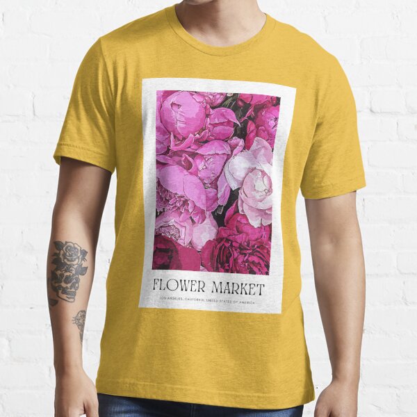 Flower Market No.4 Los Angeles - T-shirt – Mon Mon Designs